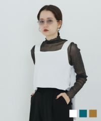 限定Price！SALE ベルト付き ニットベスト TINA：JOJUN 全3色