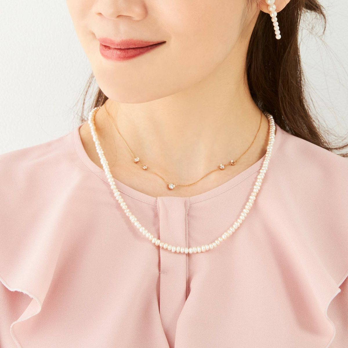 淡水 パール 2way ブレスレット Freshwater  Pearl 2way Bracelet