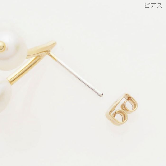 チェリー パール ピアス イヤリング Cherry Pearl Pierce Earring