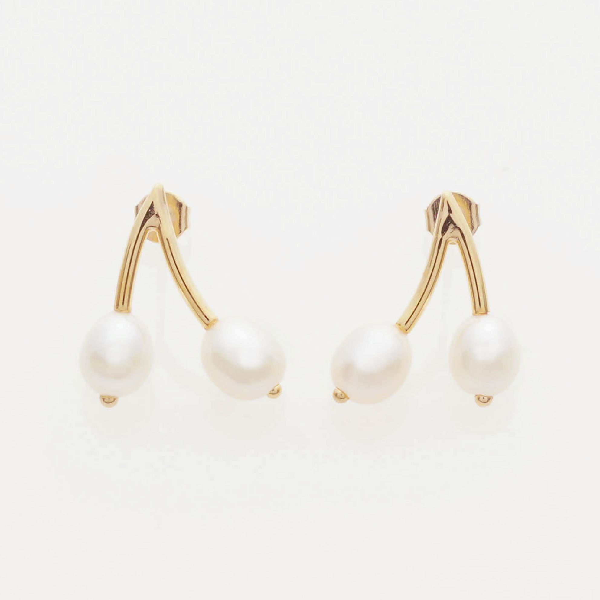チェリー パール ピアス イヤリング Cherry Pearl Pierce Earring