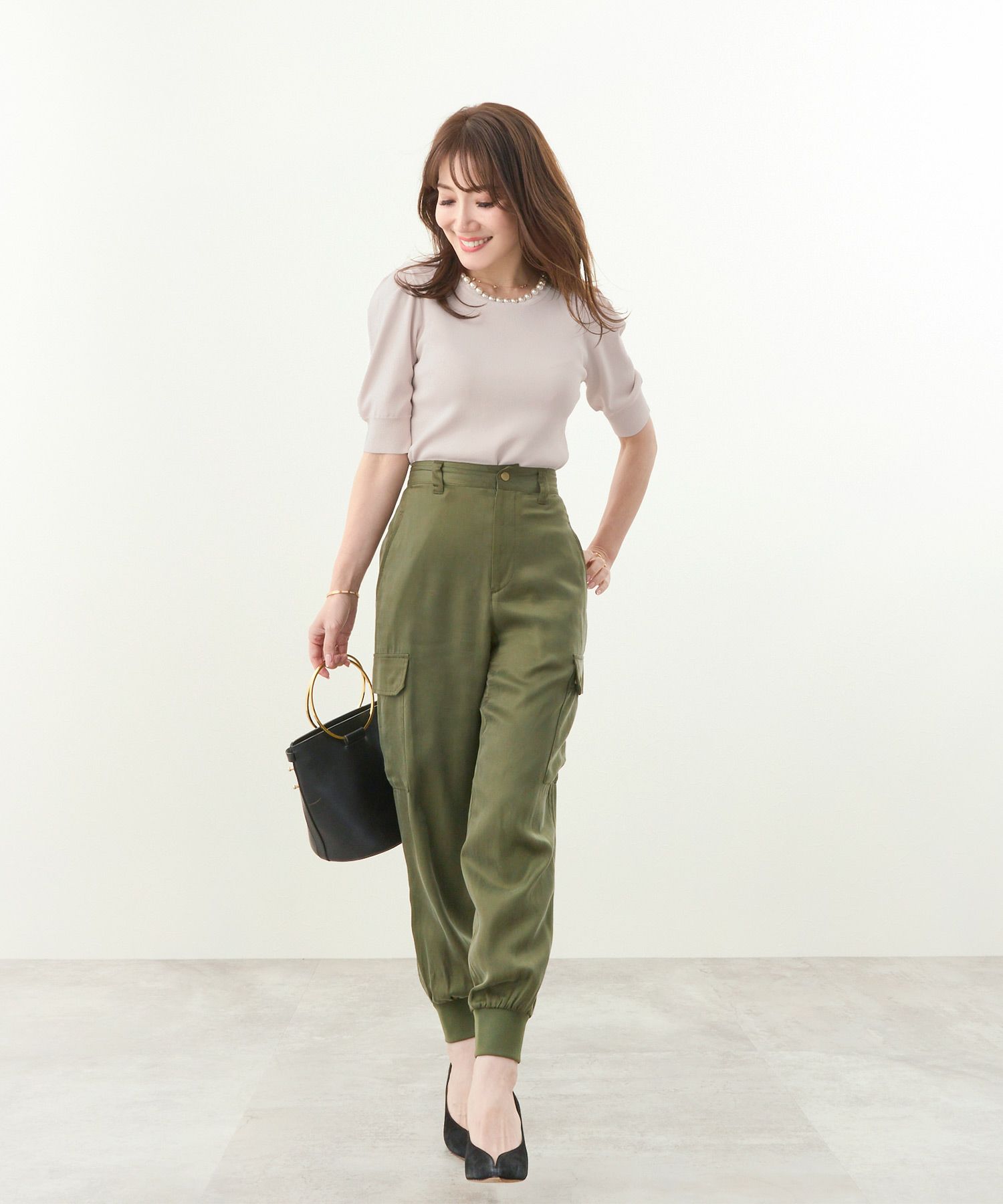 新色追加/手洗い可/セットアップ対応商品/ニットトップスレディース薄手おしゃれオフィスカジュアルかわいい白黒服