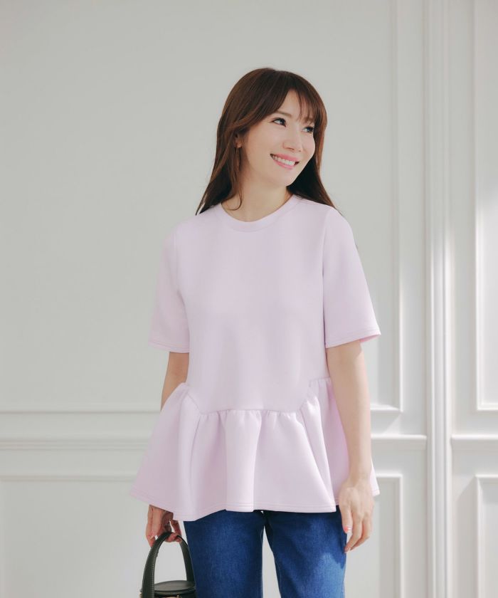 大人気/新色/セットアップ対応可/日本製/ウォッシャブル/ワンマイル/ルームウェア/オフィス/着回し/体型カバー