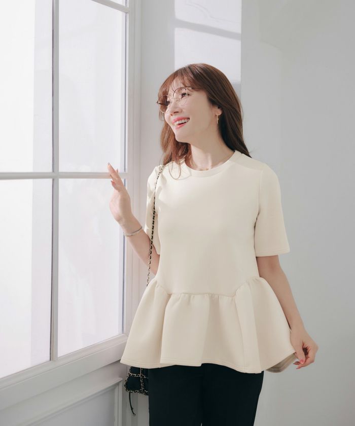 大人気/新色/セットアップ対応可/日本製/ウォッシャブル/ワンマイル/ルームウェア/オフィス/着回し/体型カバー