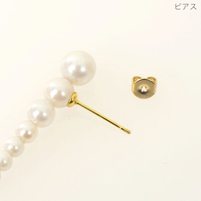 エイト パール ピアス イヤリング Eight Pearl Pierce Earring