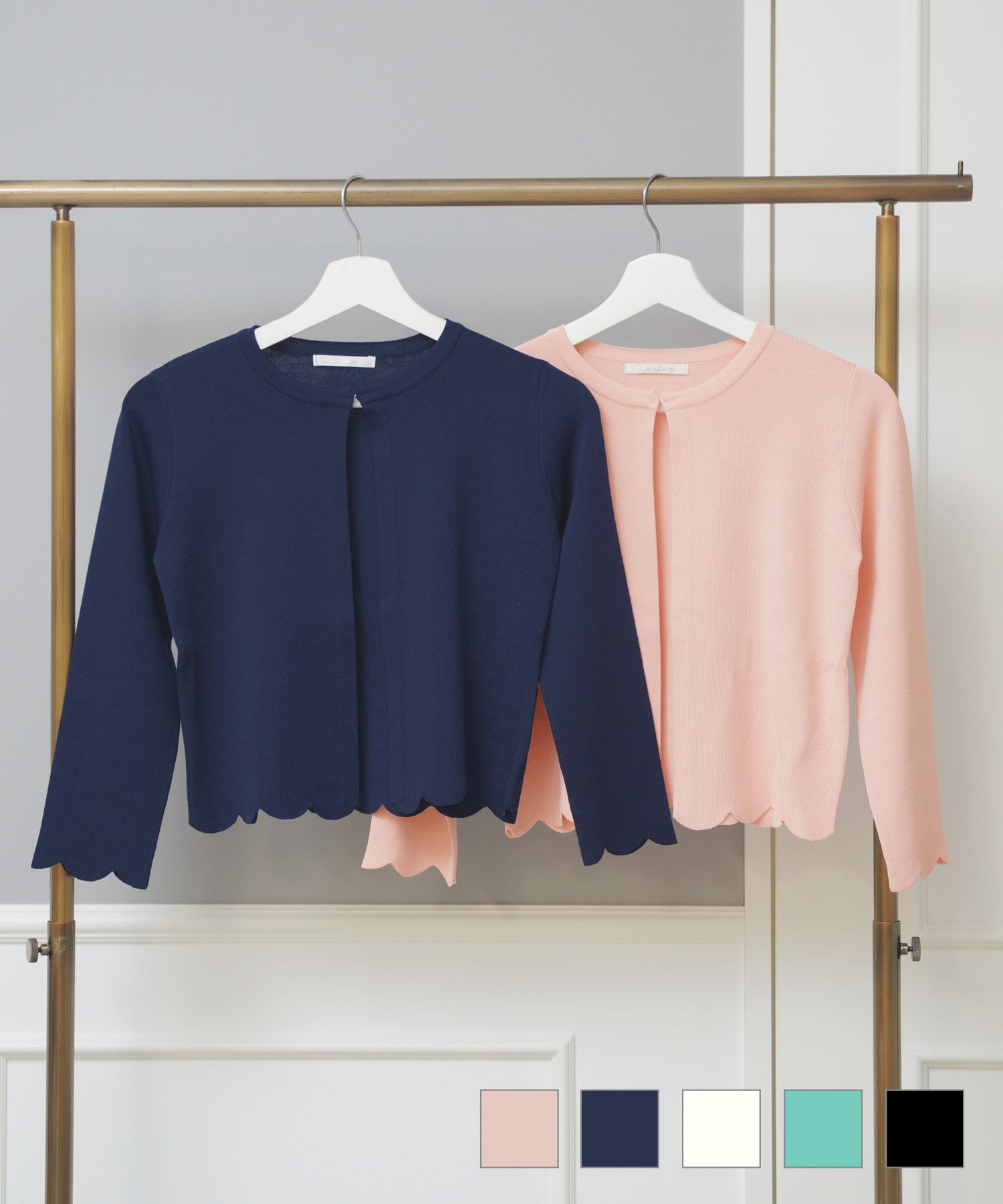 スカラデザイン ニット ボレロ Prima Scherrer 