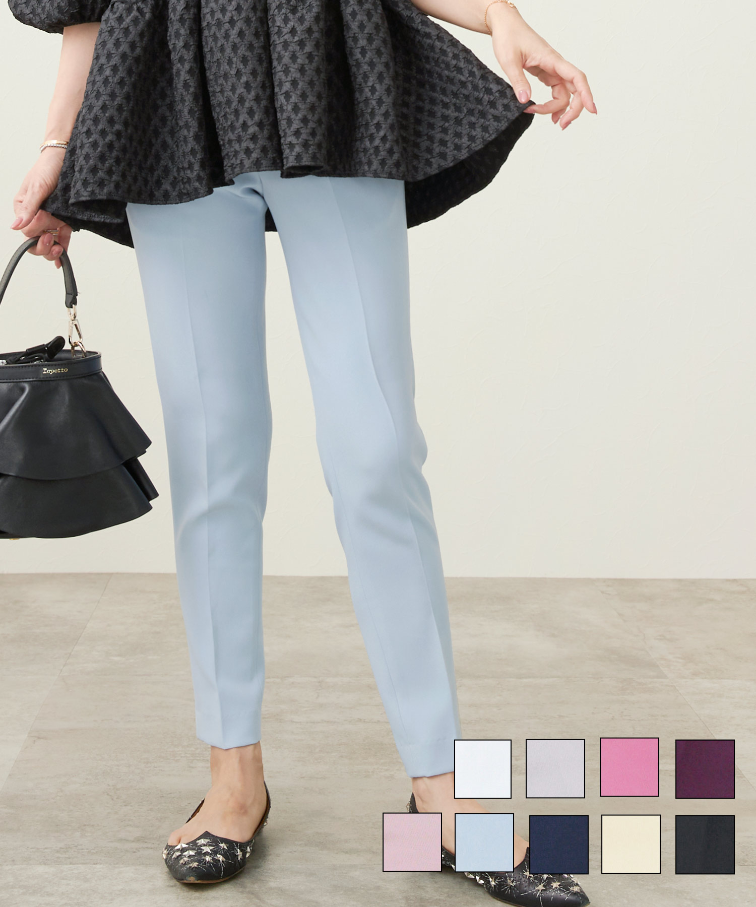 NEWドロストセンタープレスパンツLiala×PG