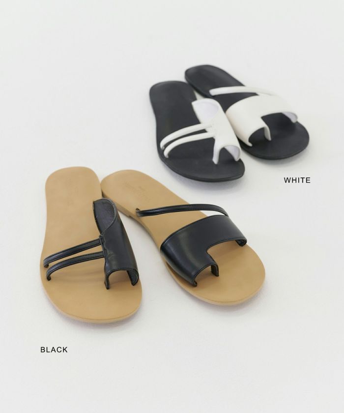uni's room■アシンメトリー フラットサンダル SS-SS20-01 uni's room 靴・シューズ(レディース) - 海外通販のBUYMA