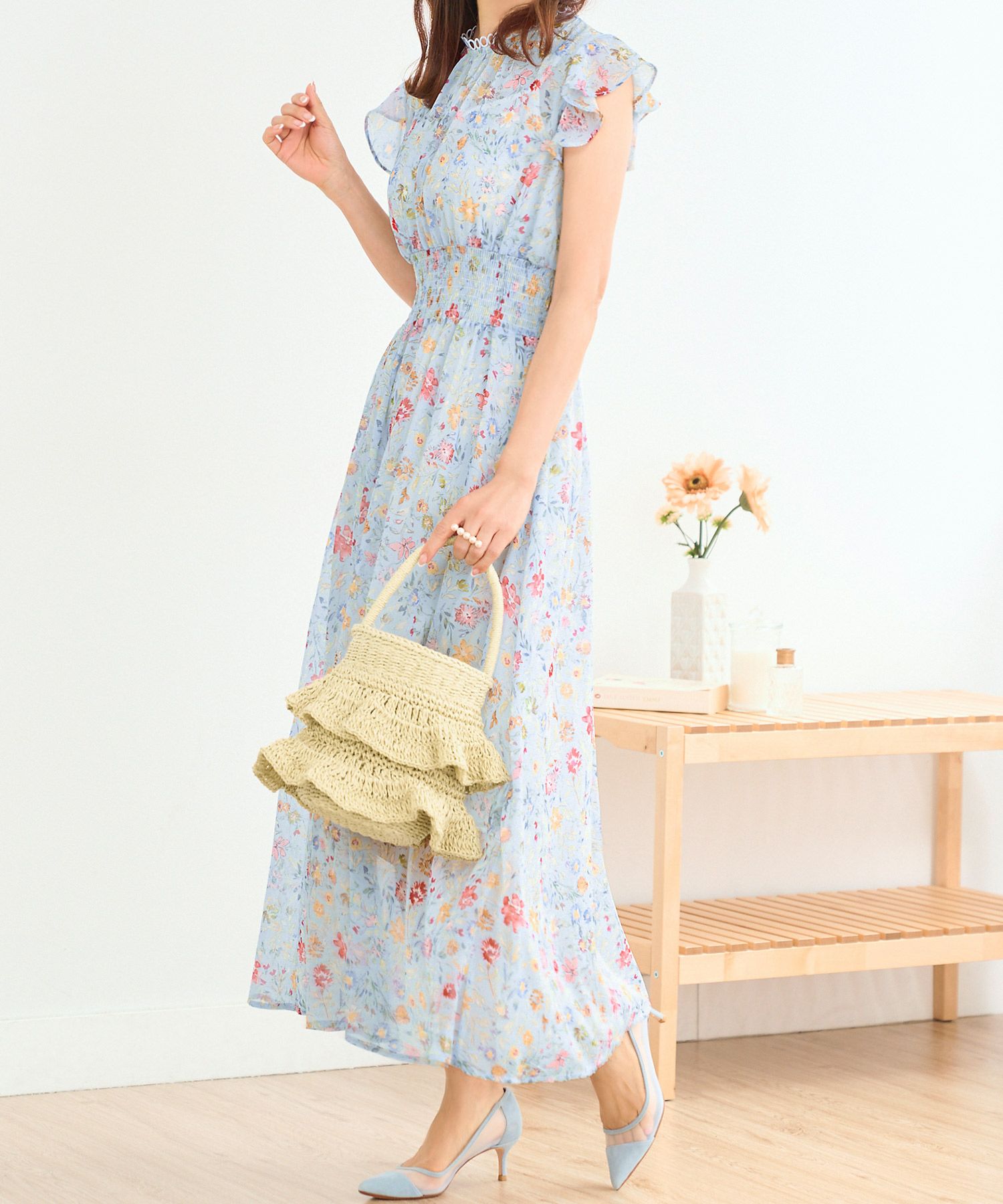 3.1 Philip lim 区切り ビジュー装飾 デザインワンピース X4426 