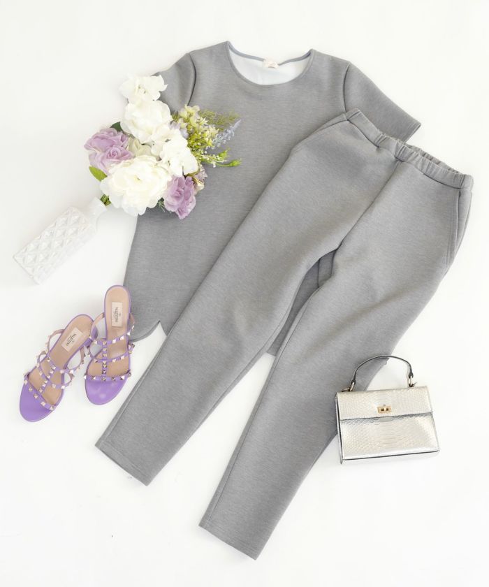 ハチヤーズセットアップダンボールニットフーディロングパンツL