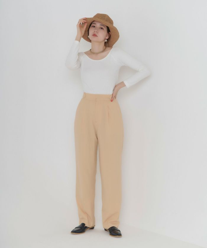 限定Price！SALE サマー ルーズテーパードパンツ TINA：JOJUN 全