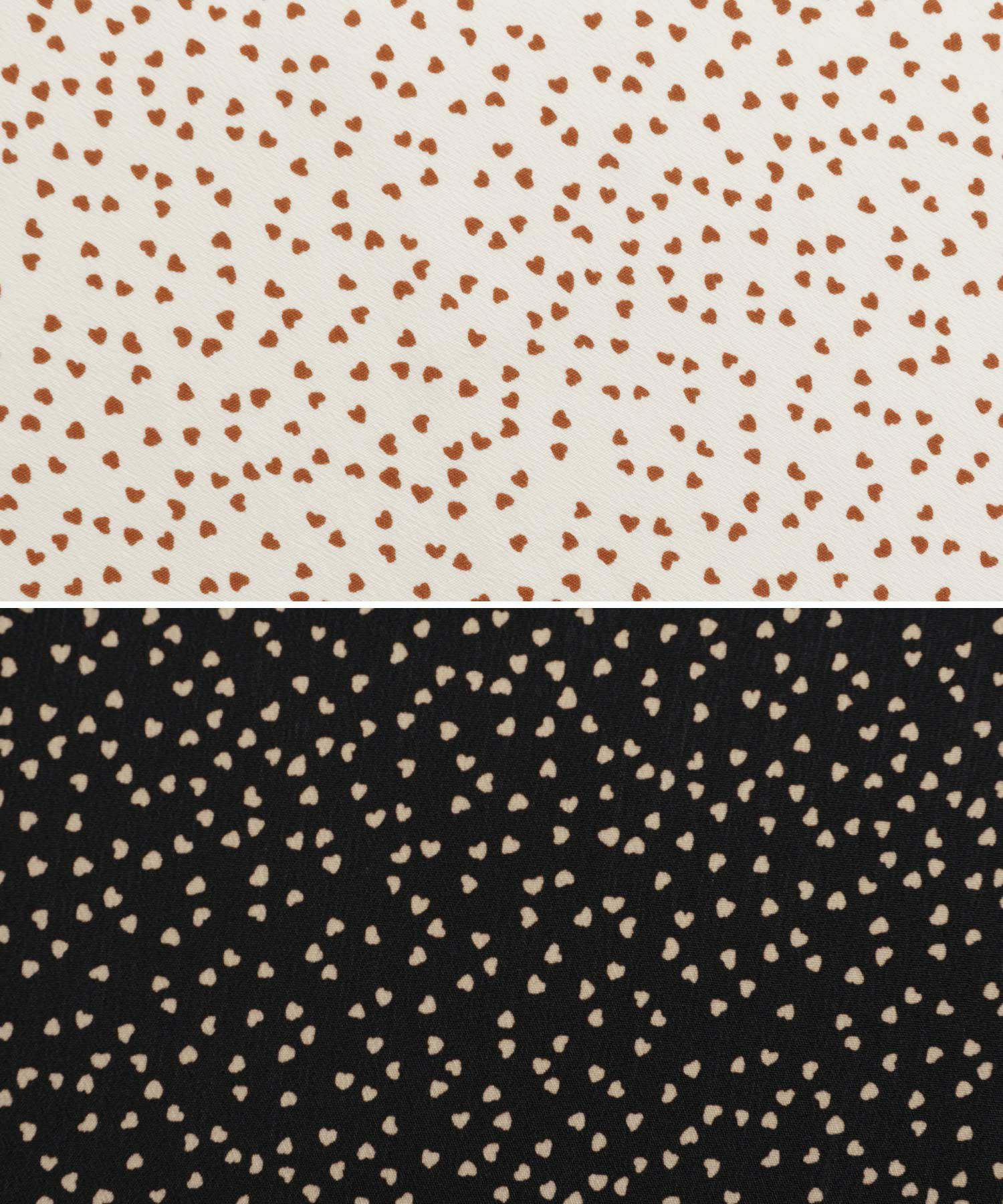 レディース/ワンピース/カシュクール/ハート/ドット/バイカラー/ウエストリボン/配色/半袖/ギャザー/アイボリー/テラコッタ/ブラック/ベージュ/レトロ/クラシカル/フェミニン/大人可愛い