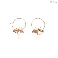 ミックス カラー フープ ピアス Mix Colour Hoop Pierce