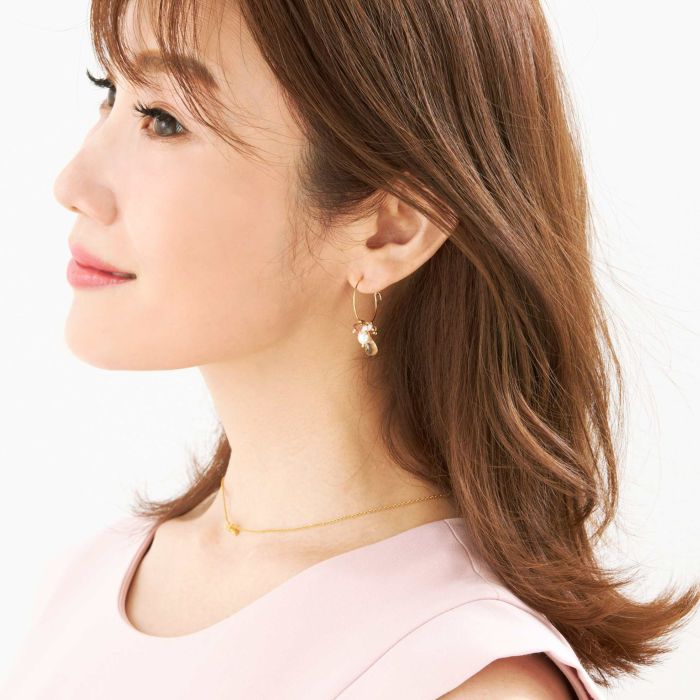 ミックス カラー フープ ピアス Mix Colour Hoop Pierce