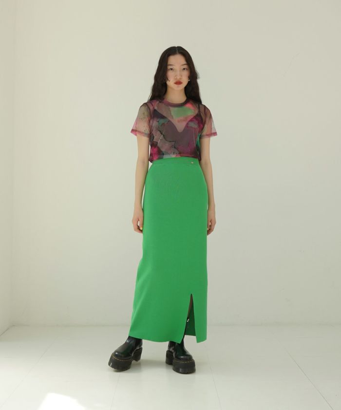 UNITE SHEER TOPS TINA：JOJUN 全2色｜tnj511-0393【4】 - 半袖