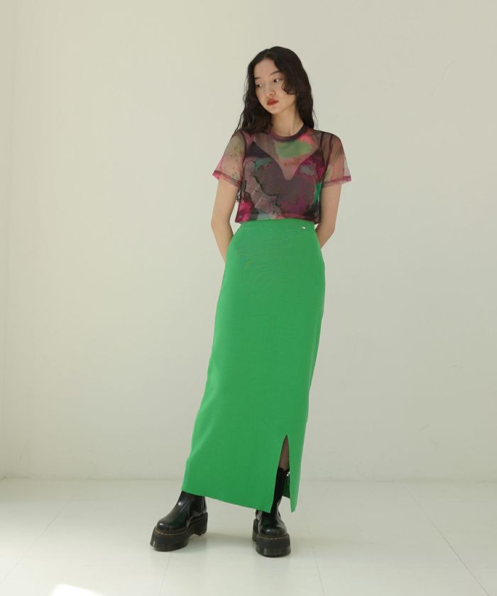 UNITE SHEER TOPS TINA：JOJUN 全2色｜tnj511-0393【4】 - 半袖
