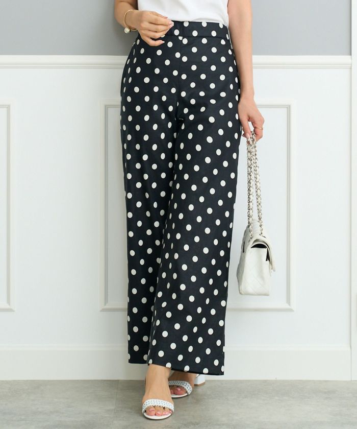 zip dot tapered pants – shéller / シェリエ