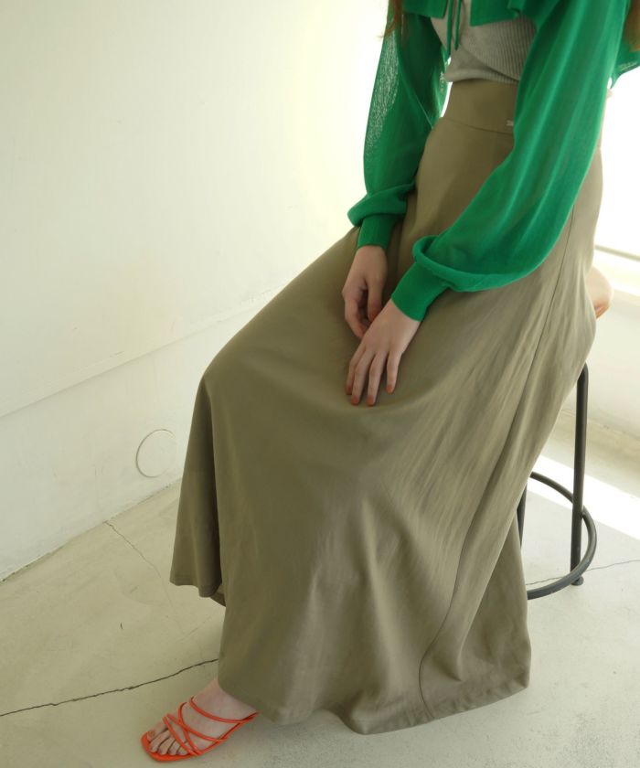 限定Price!SALE レーヨン麻 フレアロングスカート TINA:JOJUN 限定Price!SALE レーヨン麻 フレアロングスカート TINA:JOJUN
