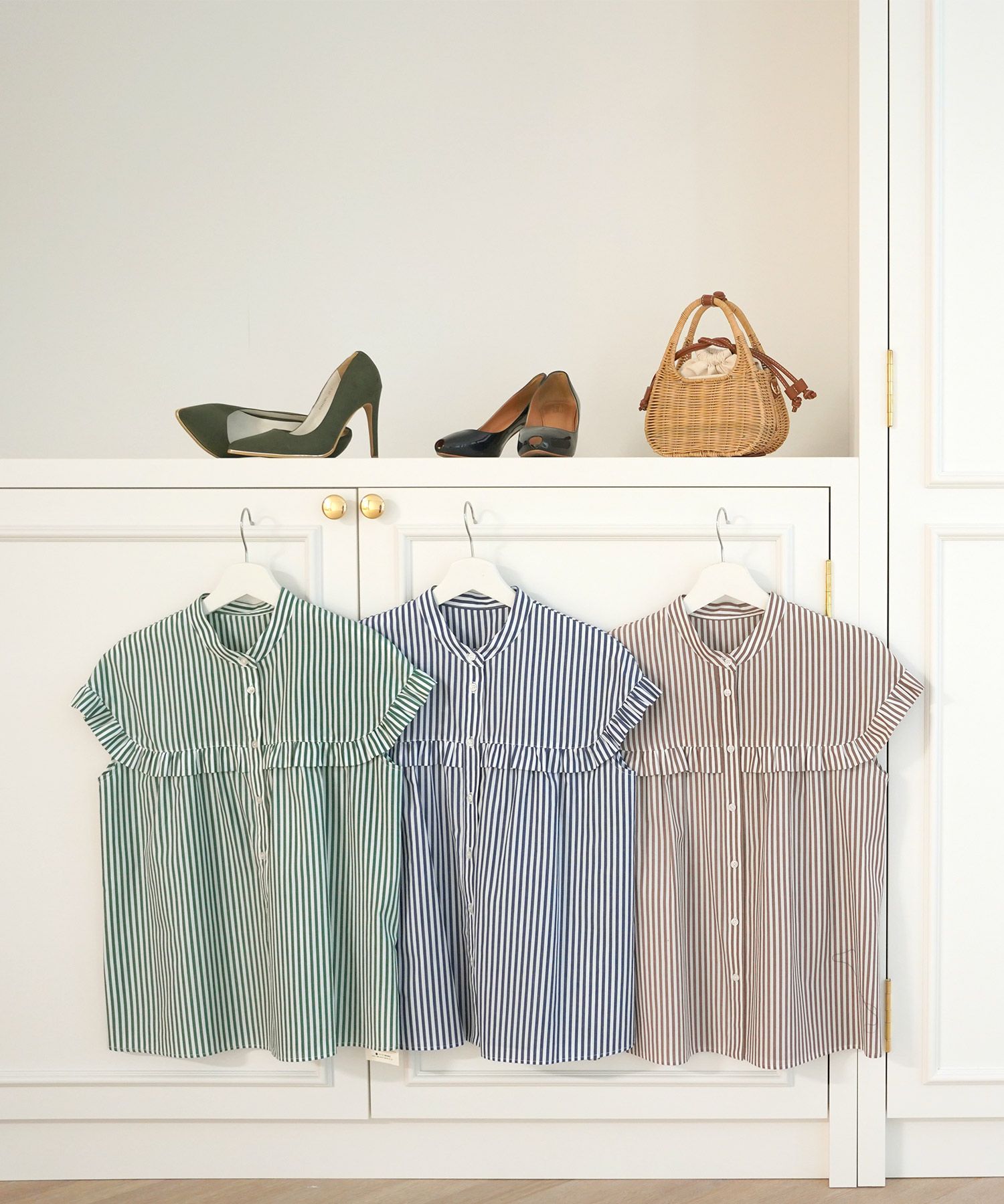 セレクト/トップス/洗濯機で洗える/マシンウォッシャブル/フレンチスリーブ/プチ袖/春/夏/秋口