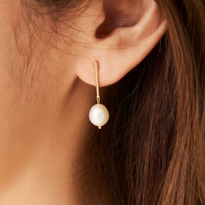 パール ドロップ ピアス イヤリング Pearl Drop Pierce Earring