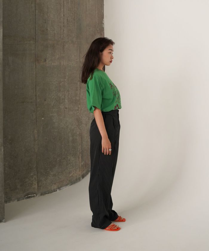 限定Price！SALE センタープレス ストライプパンツ TINA：JOJUN