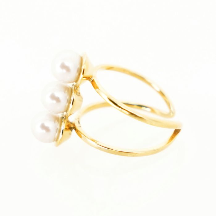 トリプル パール リング Triple Pearl Ring