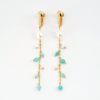 スプラッシュ ターコイズ ピアス イヤリング Splash Turquoise Pierce Earring