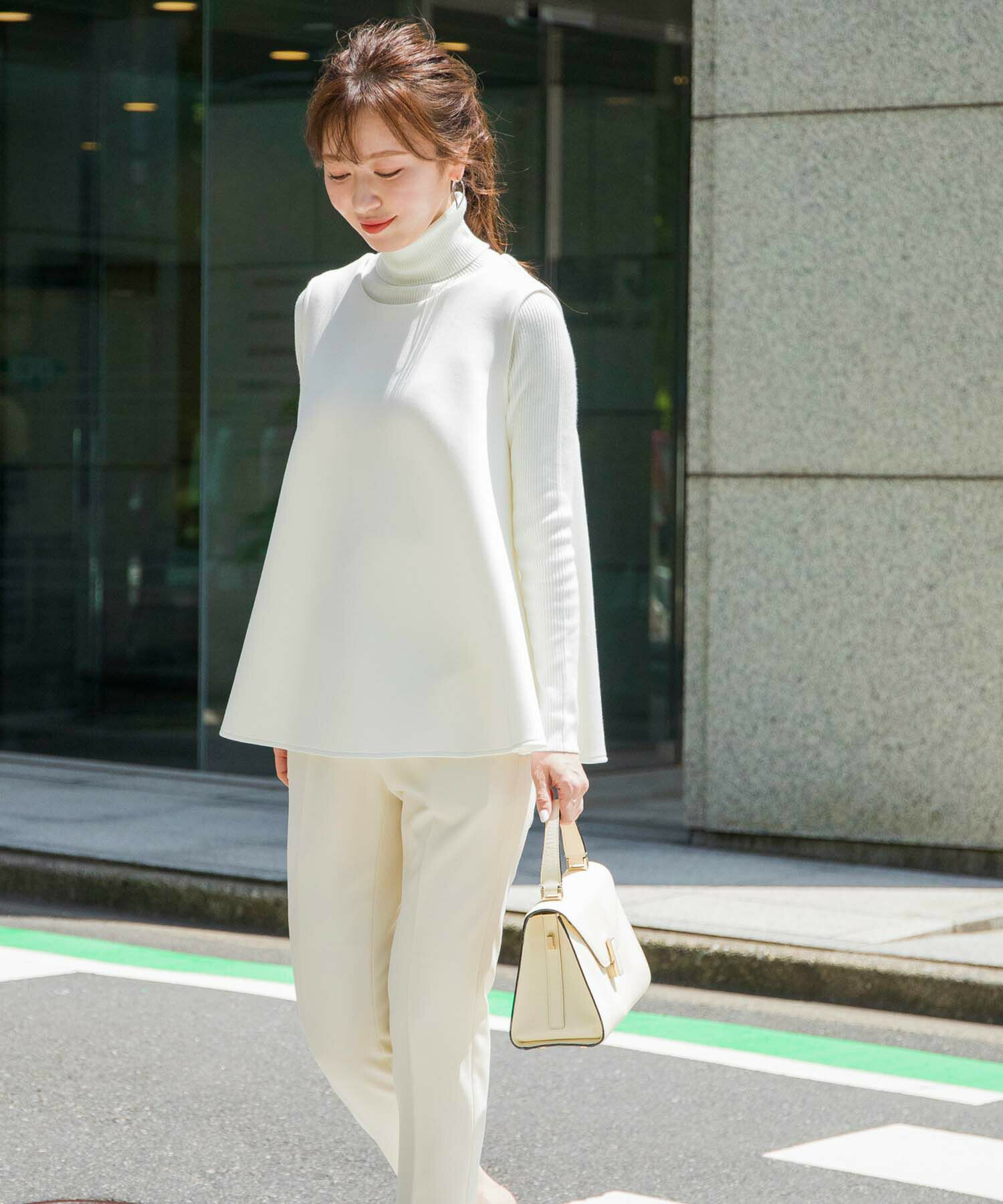 Aライン ノースリーブ トップス 千葉由佳 And Cherim 全3色 Anc812 0231 1