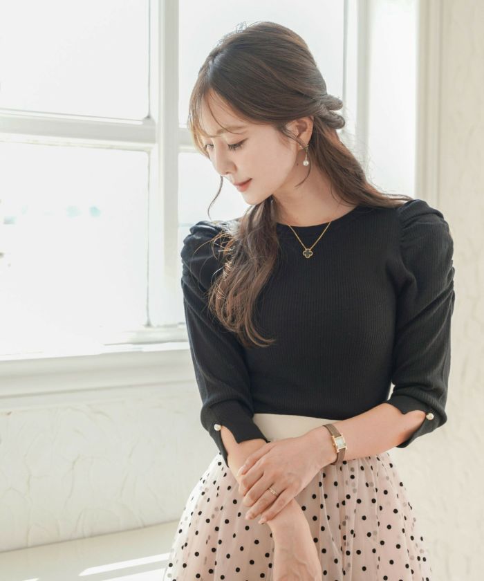 LOHEN ローヘン パワーショルダーニット