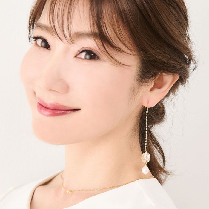 サンライズ パール ピアス イヤリング Sunrise Pearl Pierce Earring