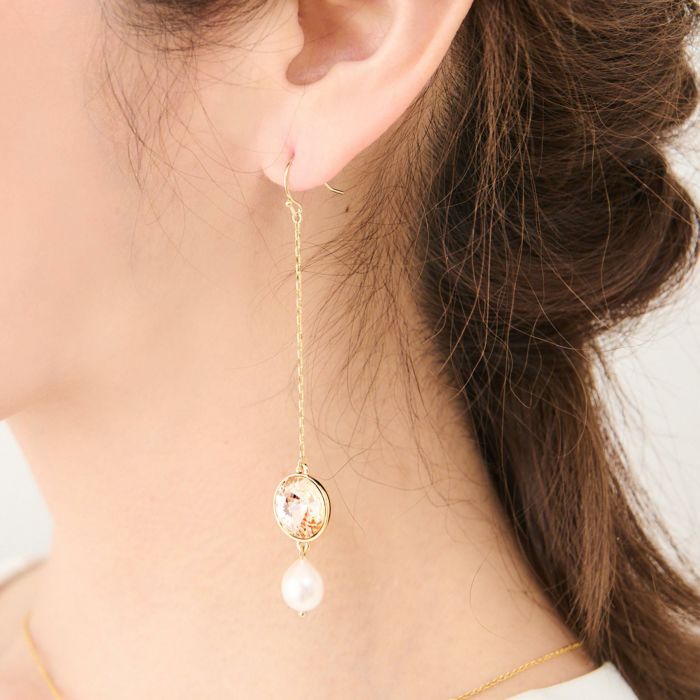 サンライズ パール ピアス イヤリング Sunrise Pearl Pierce Earring