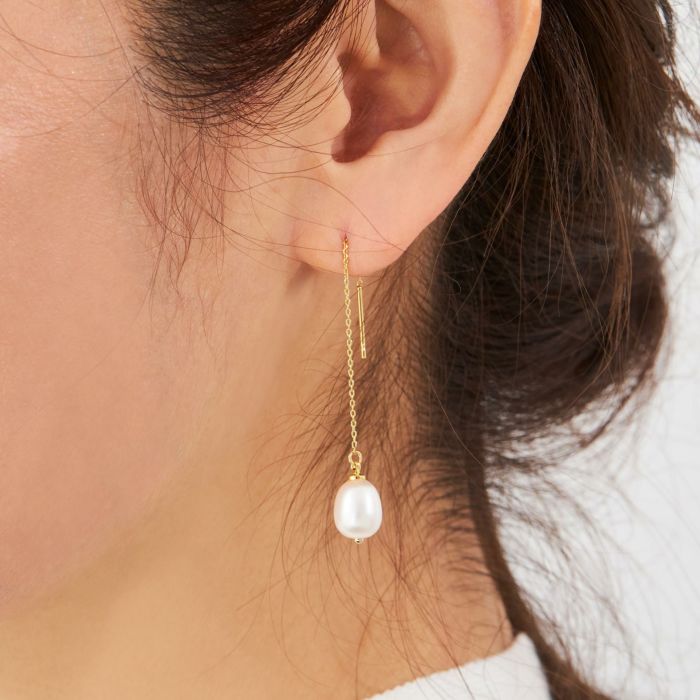 淡水 パール スウィング ピアス Freshwater Pearl Swing Pierce