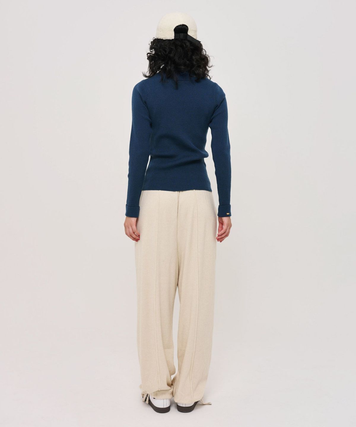 トップス/ニット/タートルニット/秋冬/ベビーピンク/ホワイト/シェルピンク/ミント/ホワイトパープル/ベージュ/ブラック