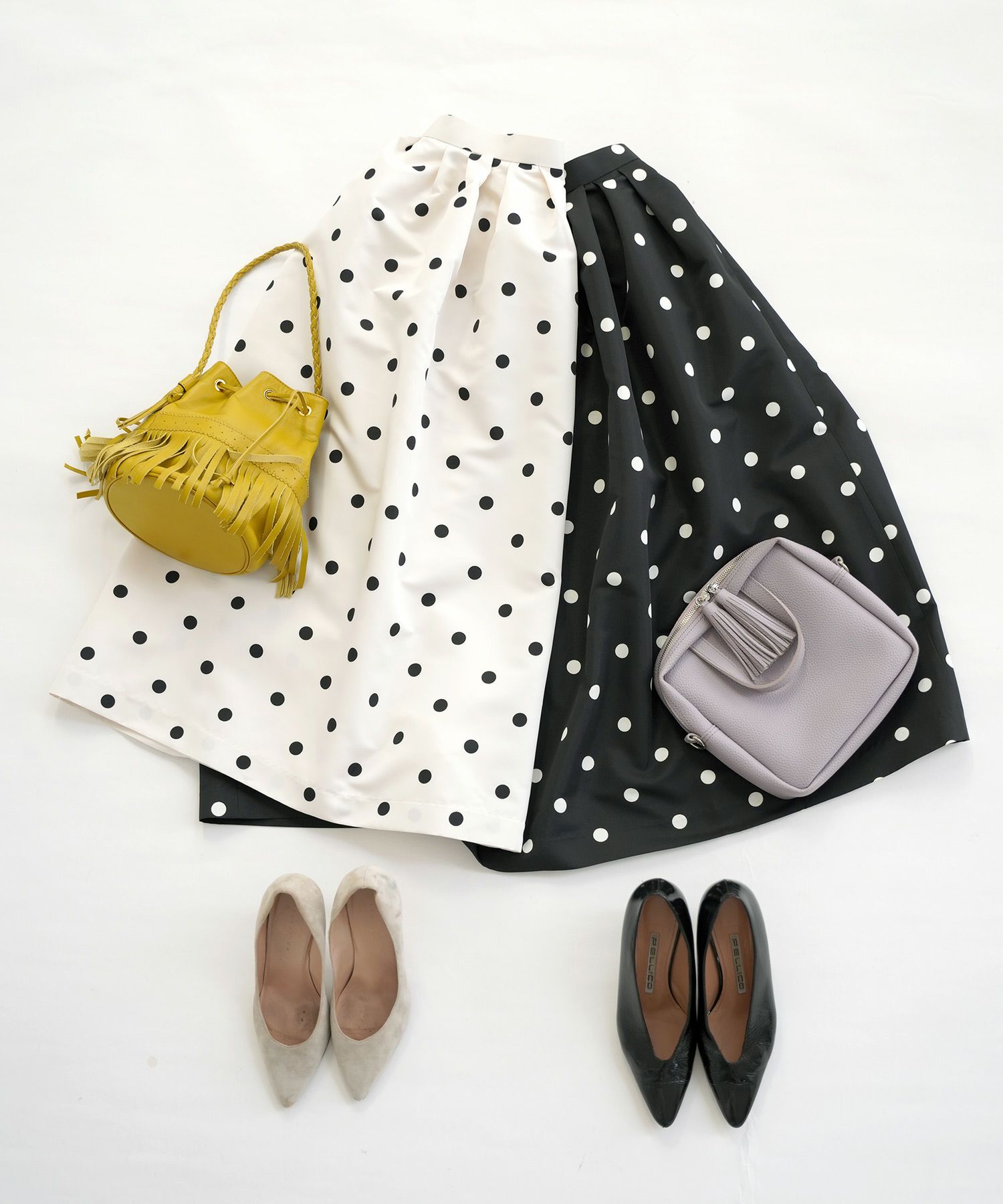 新色追加/手洗い可/グログラン/ふんわり/タックスカート/オールシーズン大人可愛い/上品/綺麗め