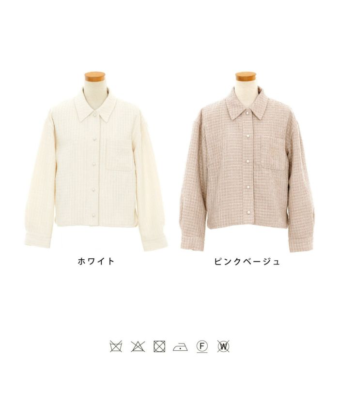 vaniller オリジナル ロゴ刺繍入り CPOジャケット le reve