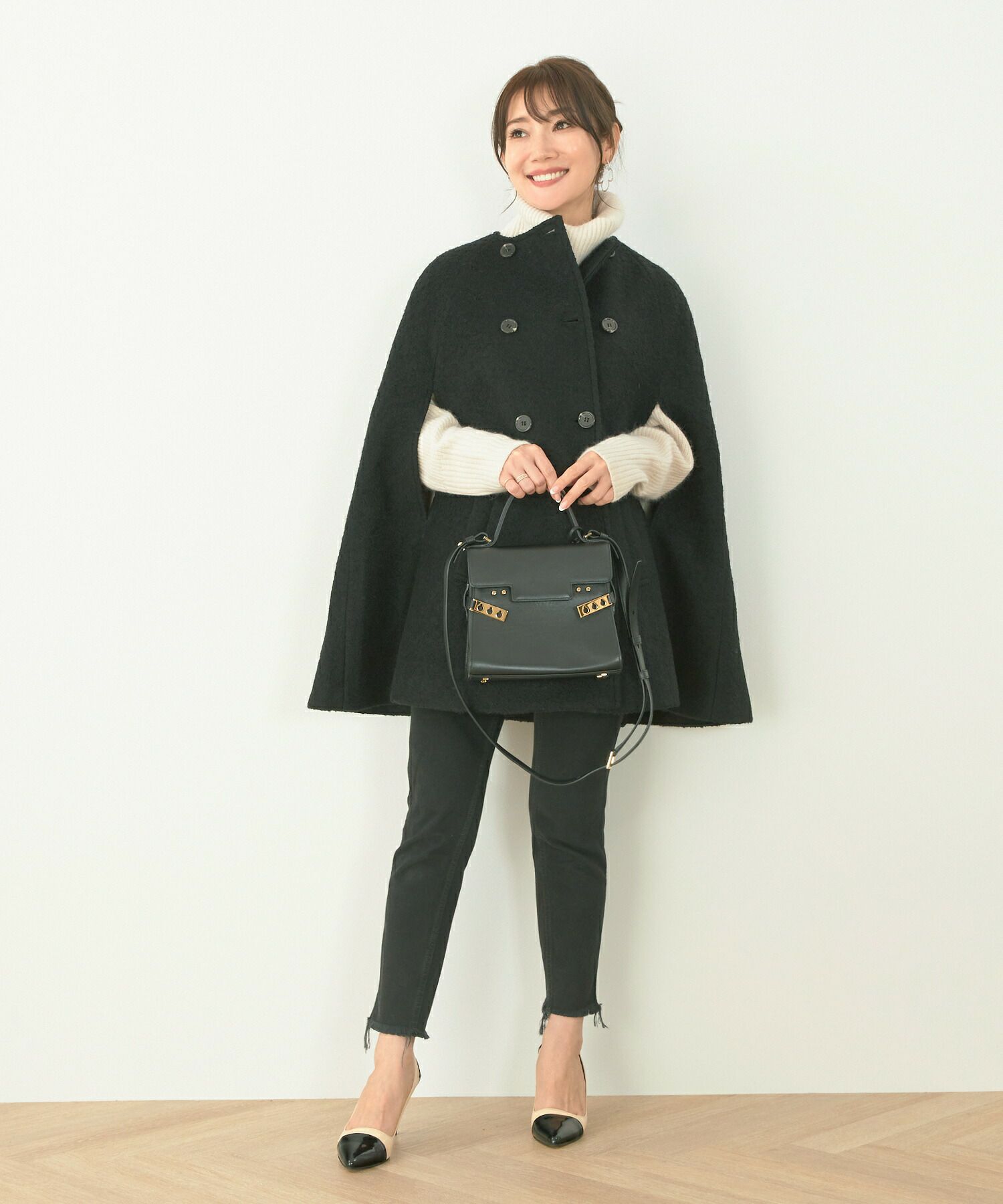 ポンチョ コート Liala×PG 全3色｜lpg141-1521【2】 - コート商品一覧  