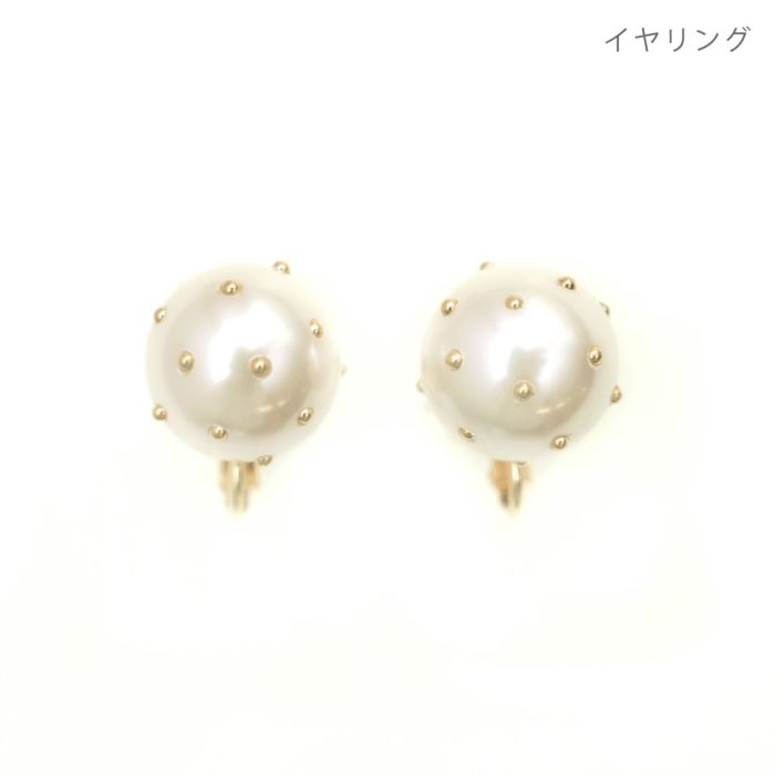 ドット パール ピアス イヤリング Dot Pearl Pierce Earring