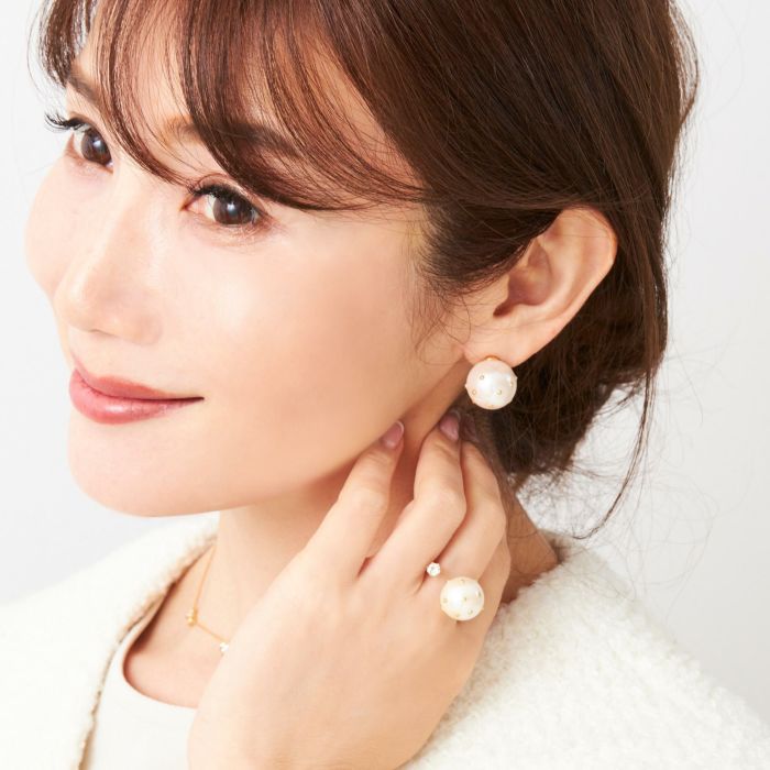 ドット パール ピアス イヤリング Dot Pearl Pierce Earring