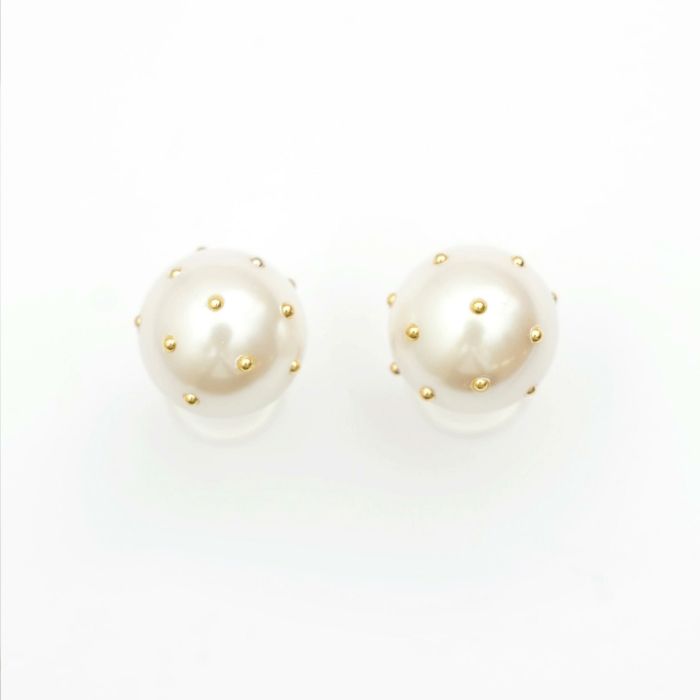 ドット パール ピアス イヤリング Dot Pearl Pierce Earring （Liala） 全2種｜lia945-9710 【10】