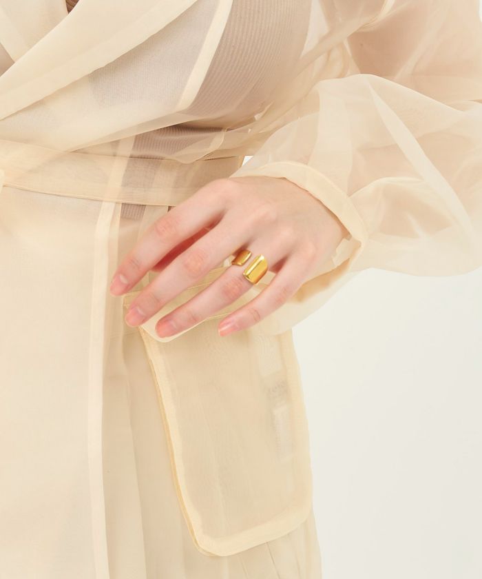 【PRY】シュウト Stannum Leather Ring 002 リング PRY】シュウト Stannum Leather Ring 002