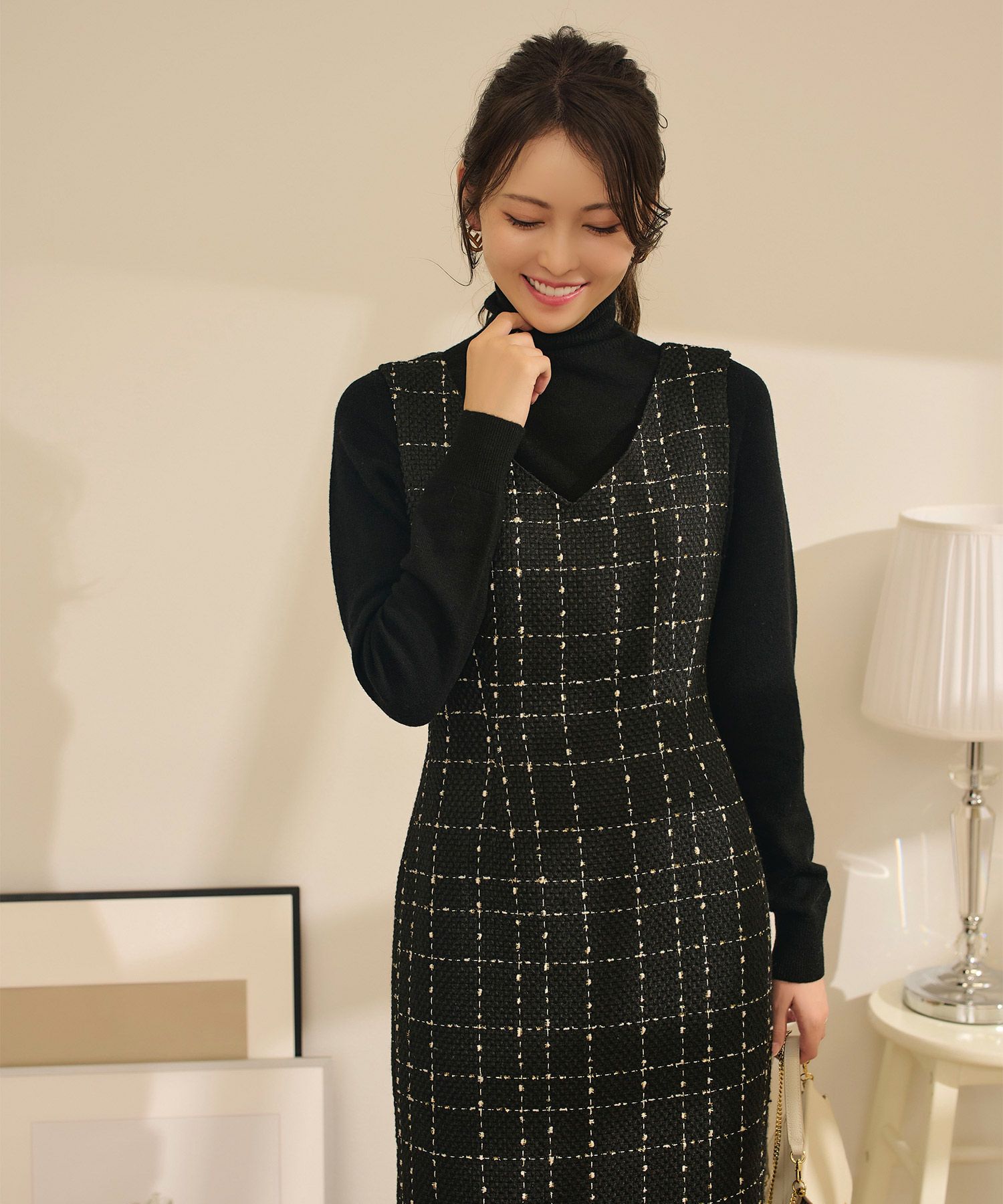 ワンピース/ジャンスカ/ツイード/MIX/アソート/コラボ/XS/S/M