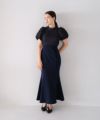 FINAL-SALE ドッキング マーメイドドレス TINA：JOJUN 全2色