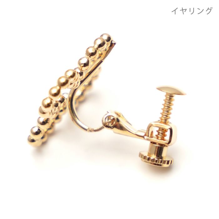 スタッズ クローバー ピアス イヤリング Studs Clover Pierce Earring