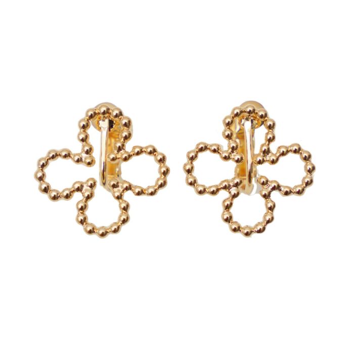 スタッズ クローバー ピアス イヤリング Studs Clover Pierce Earring