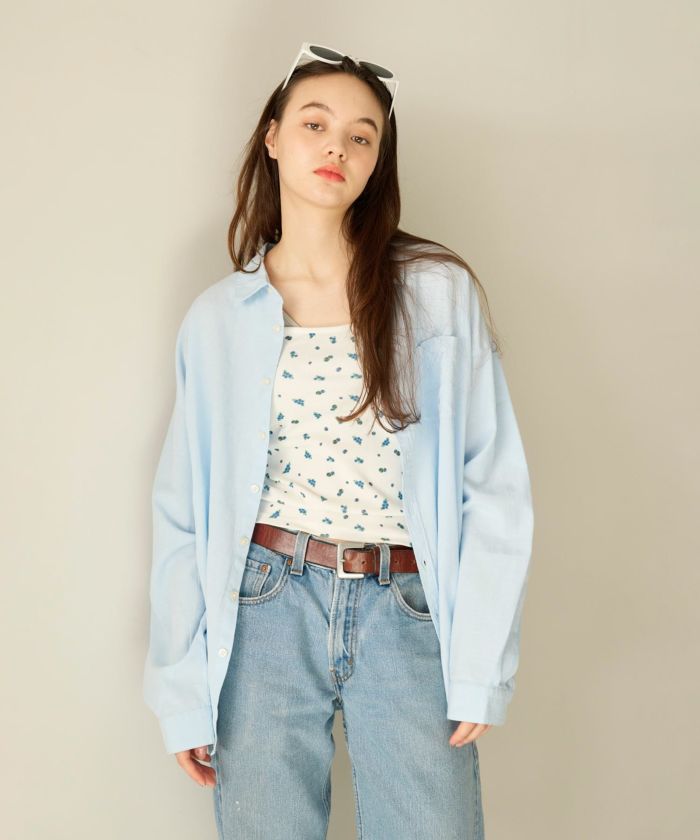 ユニセックス 柄シャツ TINA：JOJUN（シャツ/ブラウス）｜TINA