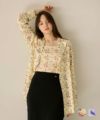 セール】フルーツ柄 シャツジャケット TINA：JOJUN（シャツ