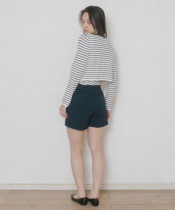 GW-SALE ヘリンボーン ショートパンツ TINA:JOJUN 全2色 GW-SALE ヘリンボーン ショートパンツ TINA:JOJUN 全2色
