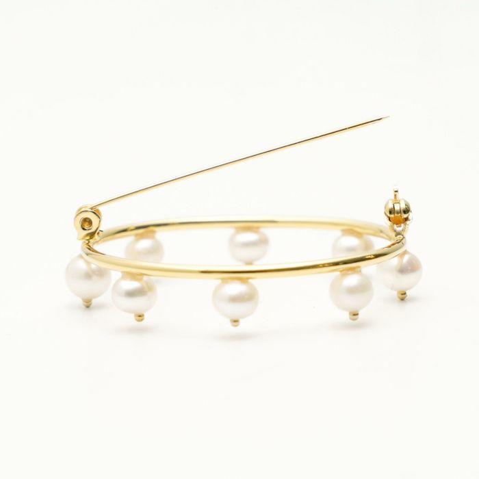 エイト パール ブローチ Eight Pearl Brooch