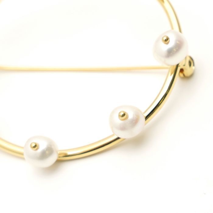 エイト パール ブローチ Eight Pearl Brooch