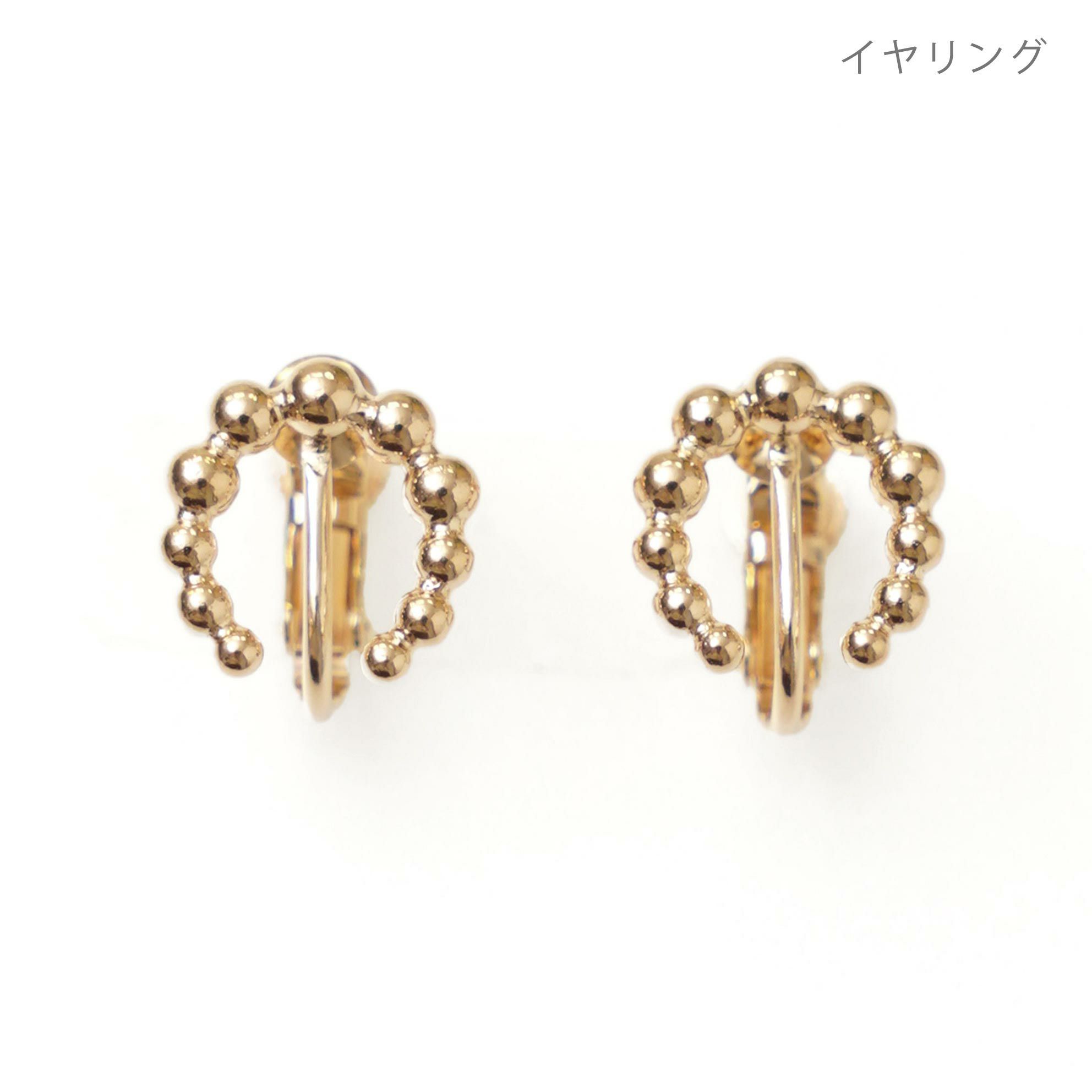 スタッズ フープ ピアス イヤリング Studs Hoop Pierce Earring