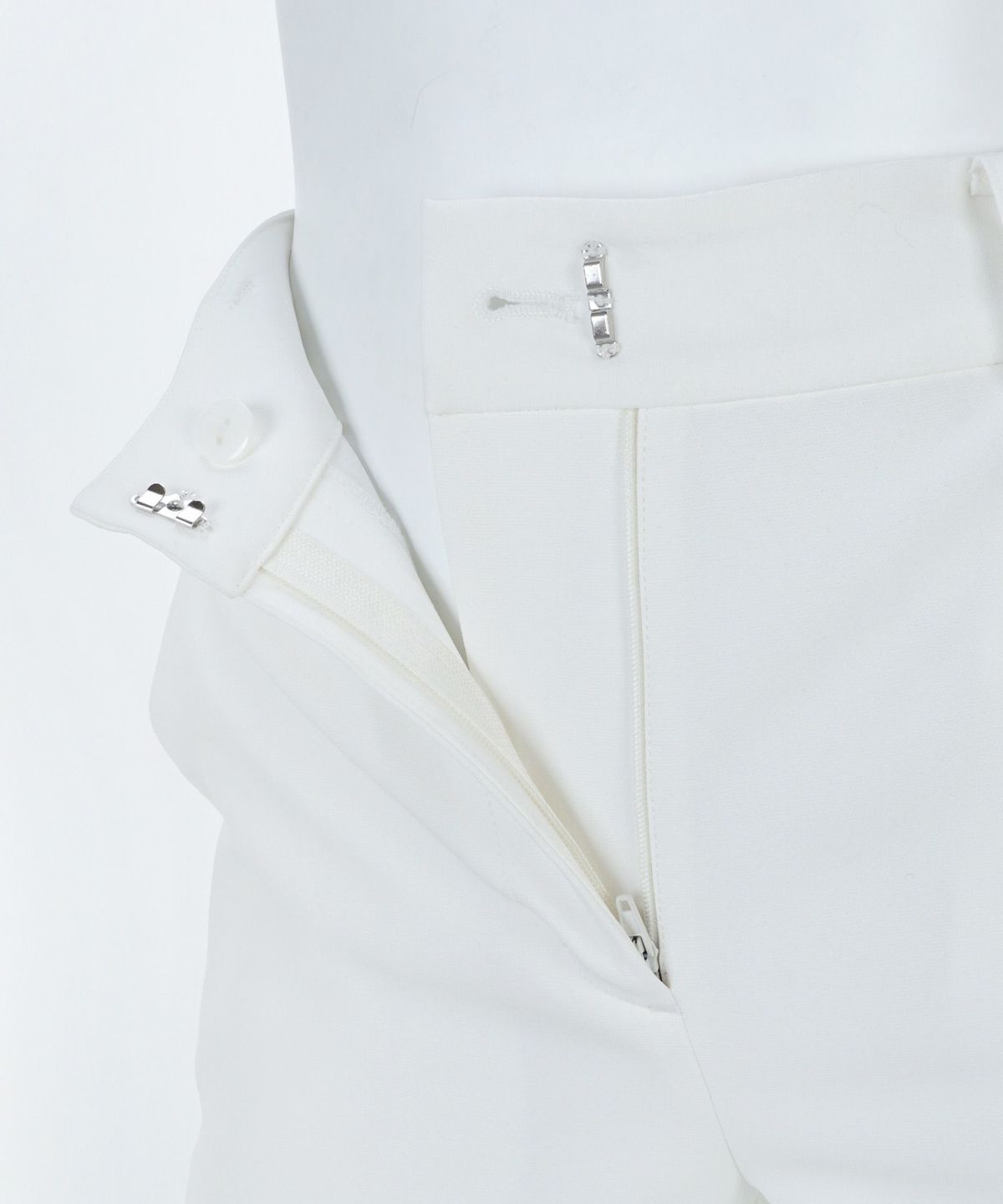 洗濯可/スリット/足まっすぐ/美脚/センタープレス/ウエストゴム/オフィス/通勤/XS/S/M